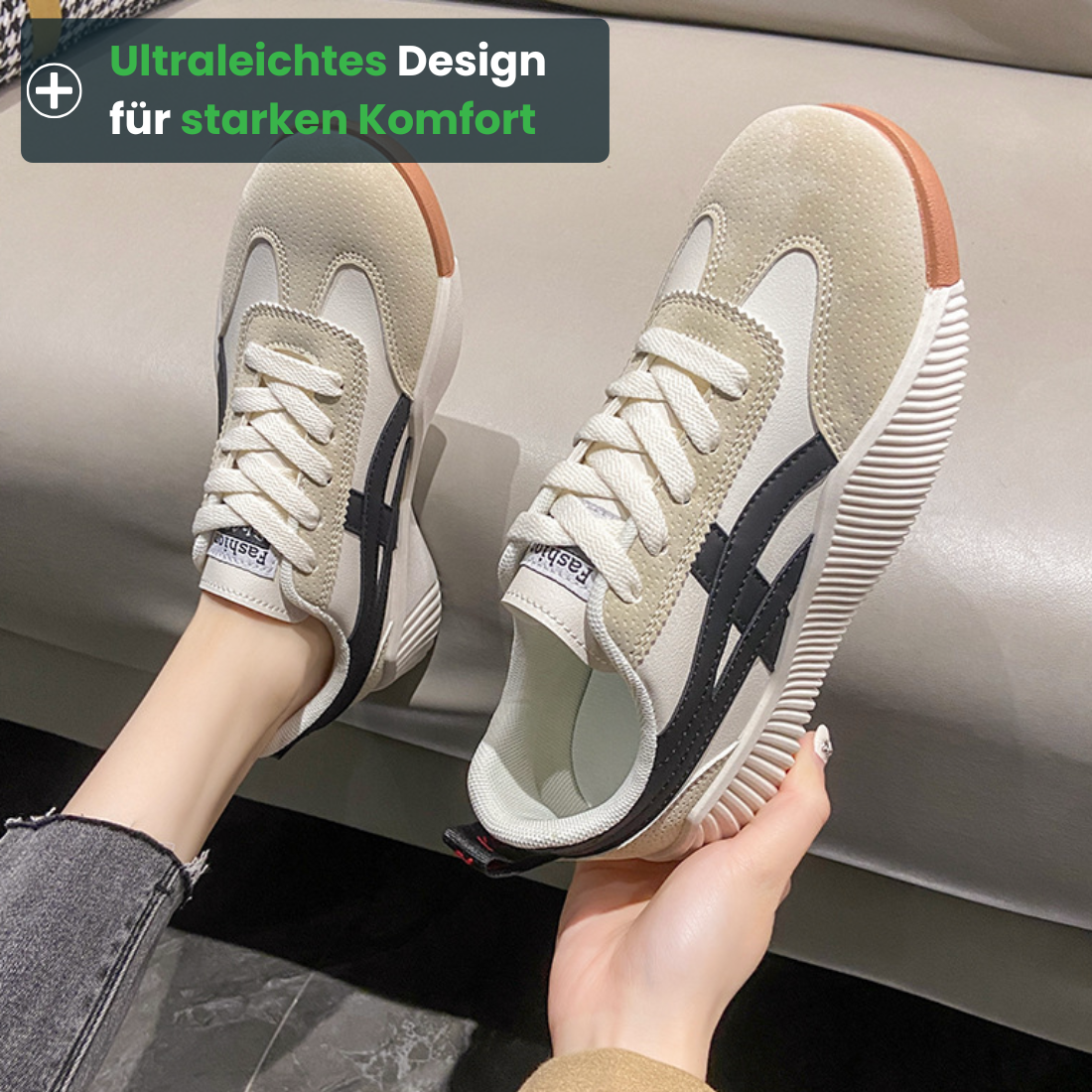 WAVE WALK - Turnschuhe mit Wellensohle für schmerzfreies Gehen