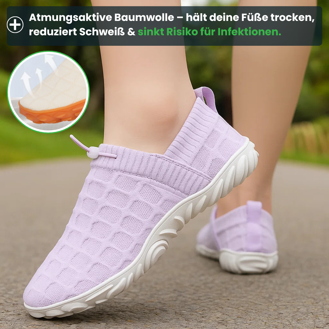 NEUROSTEP - lindert Brennen, Kribbeln und Taubheit bei jedem Schritt