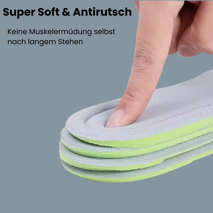 DRYFIT - 5D Sporteinlegesohle: Antibakteriell & Schweißabsorbierend
